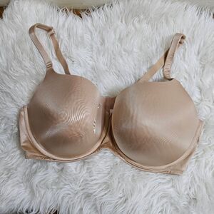 Cacique 44DDD Smooth Balconette Bra Nude Underwire